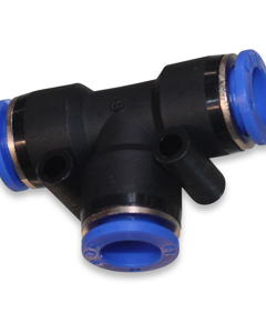 T-connector plastic, pluggable, for PE hose 10mm